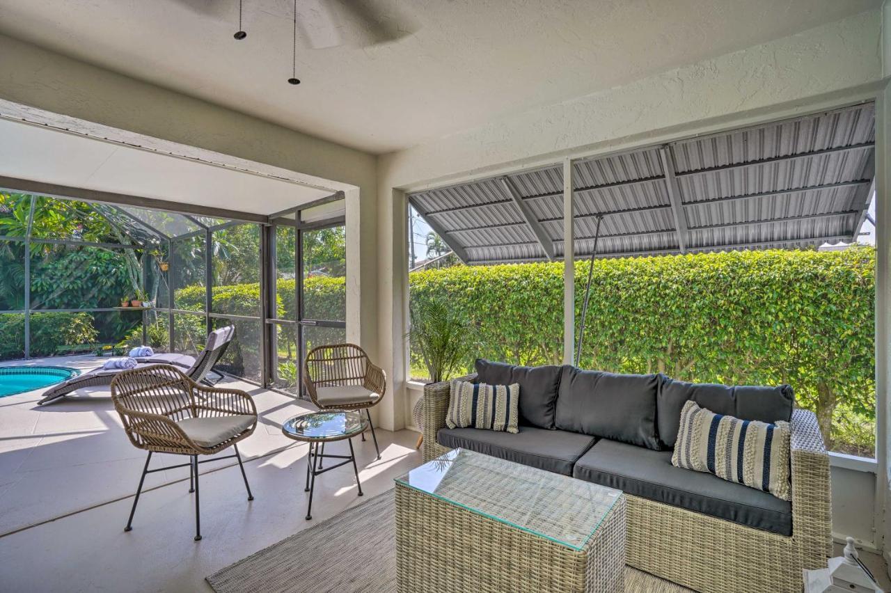 Naples Oasis With Screened Pool, Bike To Beach! Esterno foto