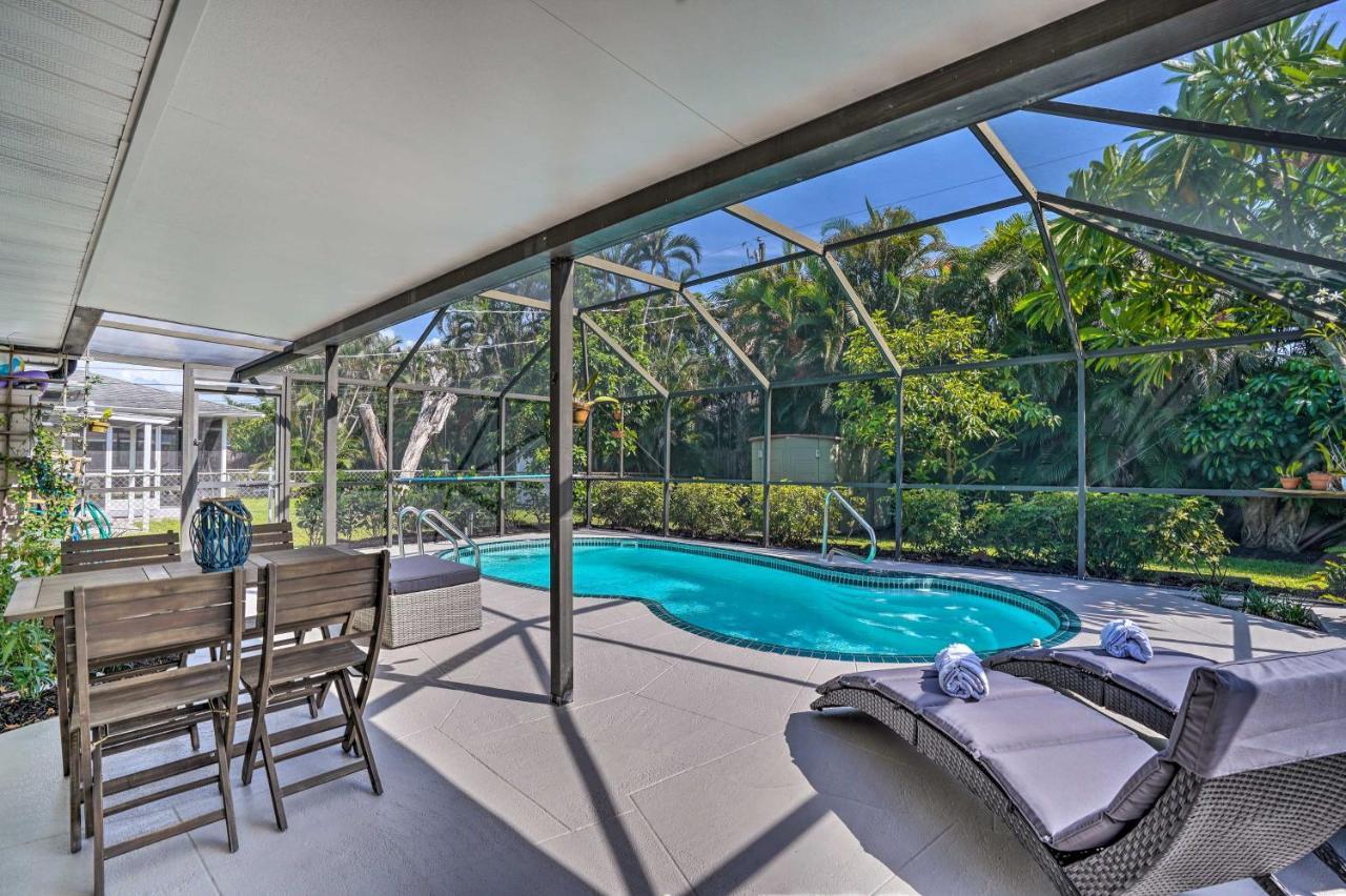 Naples Oasis With Screened Pool, Bike To Beach! Esterno foto