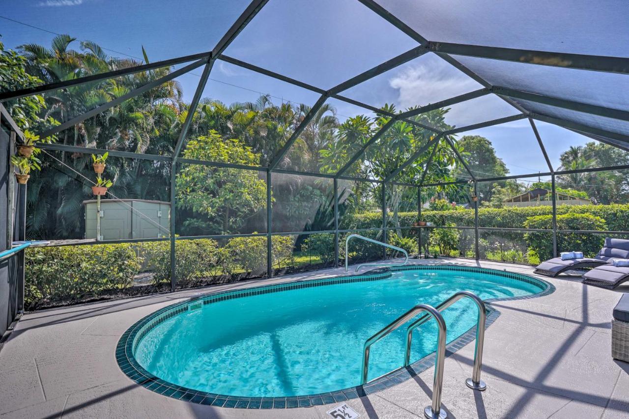 Naples Oasis With Screened Pool, Bike To Beach! Esterno foto